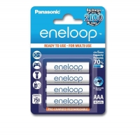 PANASONIC ENELOOP AAA 4PK RECHARGEABLE BATTERY